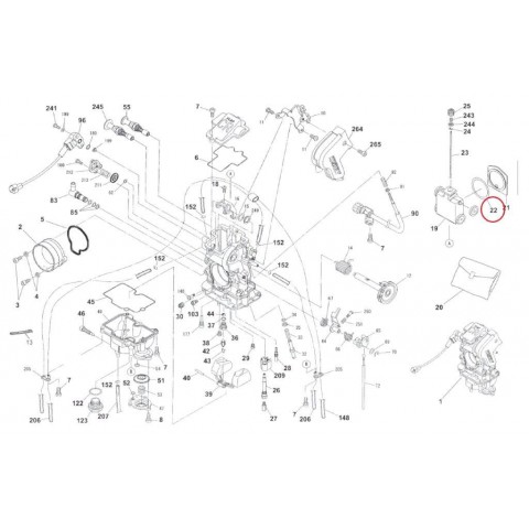 ORING EMBOLO CARBURADOR