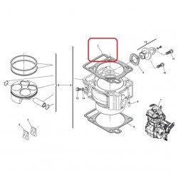 GASKET, CYLINDER HEAD 0.6mm