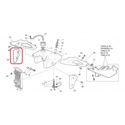 PROTEÇÃO RADIADOR DIR.PRETA