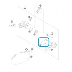 CONJ.BORRACHAS PINÇA TRAVÃO