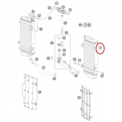 RADIATOR 2 STK KTM 14-16