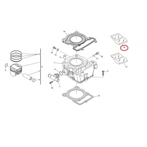 GASKET SET RS-SM 125