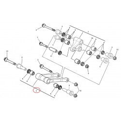ARM RELAY, REAR CUSHION LEVER
