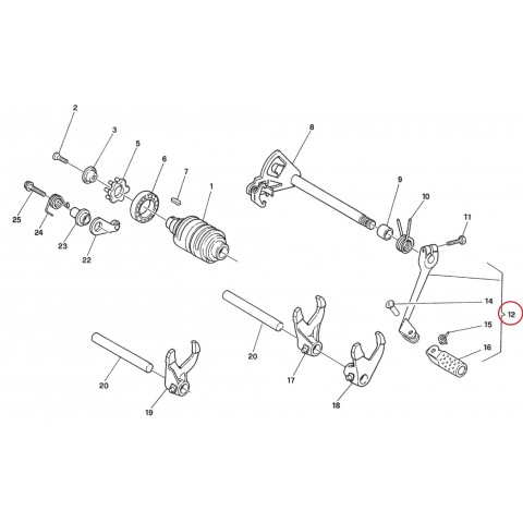PEDAL MUDANÇAS WRE-SMS