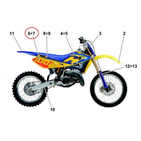 GRAPHIC, FRAME COVER RH 100