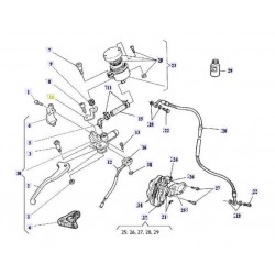 PLATE BRAKE OIL TANK