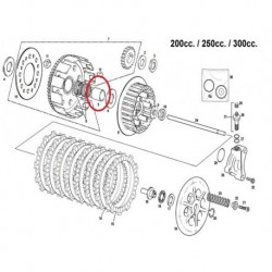 CASQUILHO EMBRAIAGEM