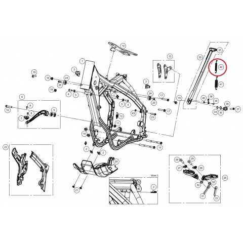 SIDE STAND INTERNAL SPRING 2018-