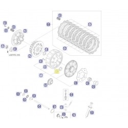 RUBBER CLUTCH BASKET