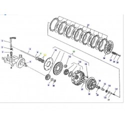 NEEDLE BEARING CLUCTH BASKET
