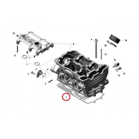 CYLINDER HEAD GASKET NUDA 900