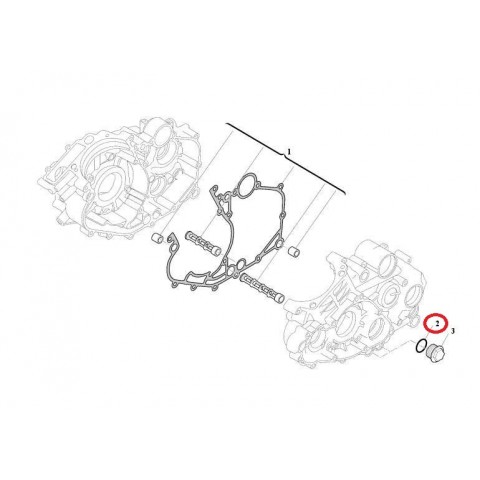 O-RING OIL DRAIN CAP