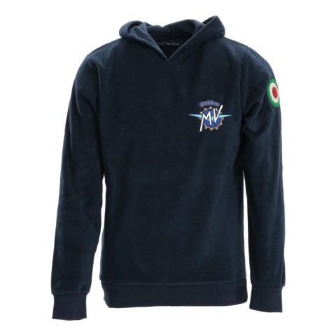 INST. PILE HODEED GREY XS