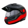 SCH E1 ECE BLACK/RED 2XL