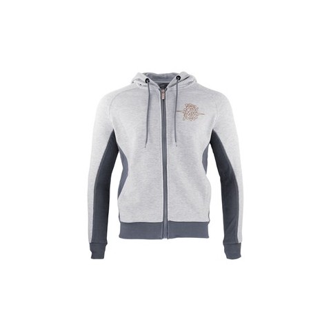 EGV1 HOODIE PRINT GREY 2XL