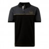 75 YEARS LOGO BLACK POLO 2XL