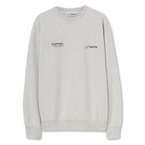 SWEATSHIRT CREWNECK SCH MEL-X