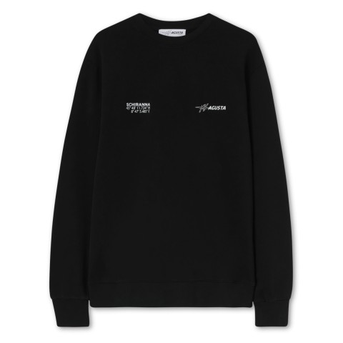 SWEATSHIRT CREWNECK SCH BLK-XL