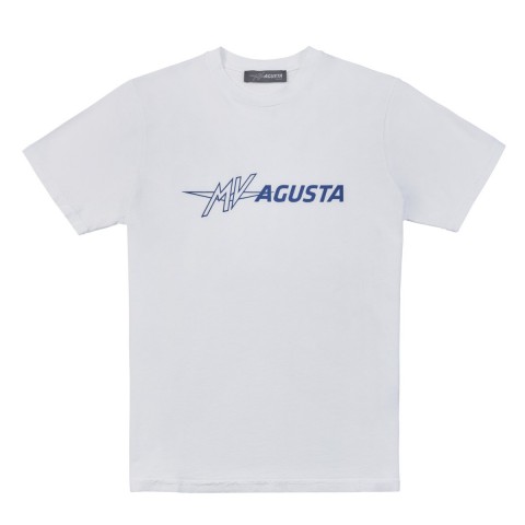 T-SHRT M.C.BCA/BL EXT LOGO L