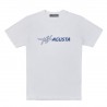 T-SHRT M.C.BCA/BL EXT LOGO XXL