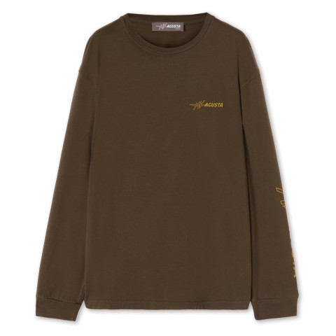 T-SHRT MAN L. GRN EXT. LOGO M