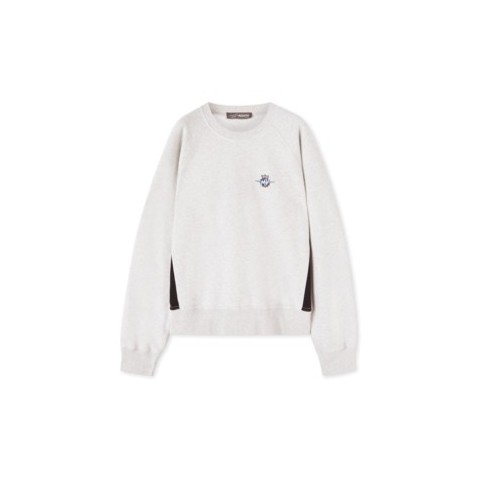 SWSHIRT CREW GRY RAGLAN M