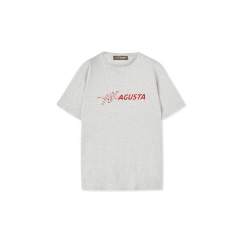 T-SHRT MAN C. GRY EXT.LOGO XL