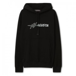 HOODIE MAN L. BLK EXT LOGO XS