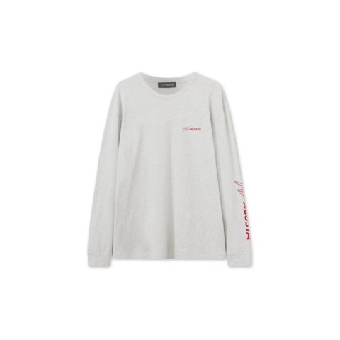 T-SHRT MAN L. GRY EXT.LOGO L