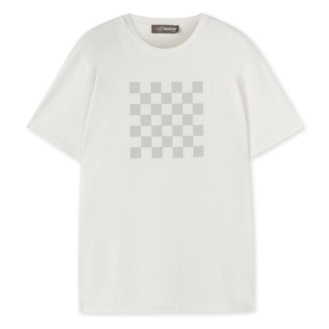 T-SHRT MAN C. WHT CRO XL