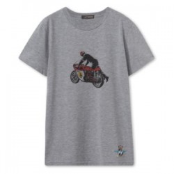 MV19 VINT RIDER T-SHIRT GREY -