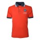 MV19 POLO SHIRT RED/BLACK -