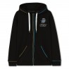MV19 PIPING Z-UP HOODIE BLACK