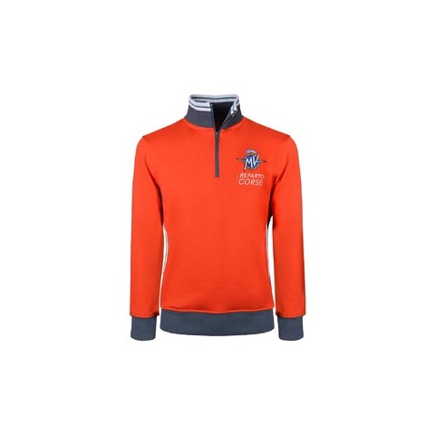 MV 19 Q-Z SWEATSHIRT RED/BLACK