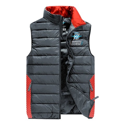 MV19 VEST GREY/RED - 3XL