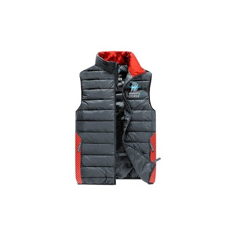 MV19 GILET GREY/RED - XS