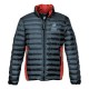 MV19 PADDED JACKET GREY/RED -