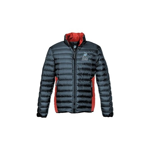 MV19 PADDED JACKET GREY/RED -