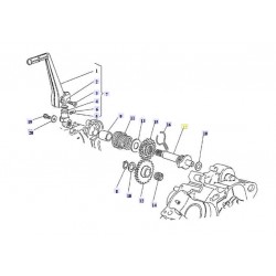 VEIO PEDAL KICK HUSQ 125