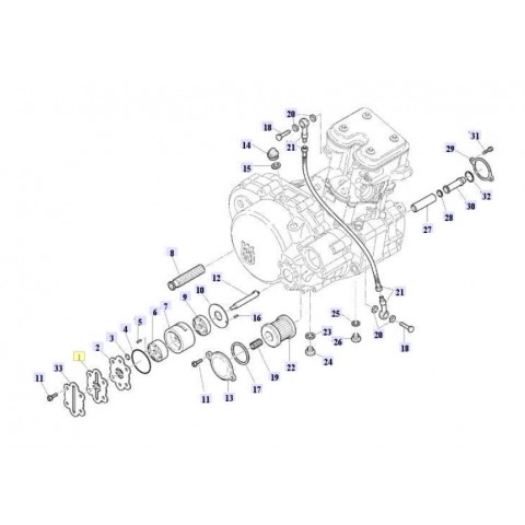 GASKET OIL PUMP