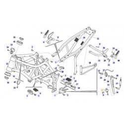 SIDE STAND SUPPORT RUBBER
