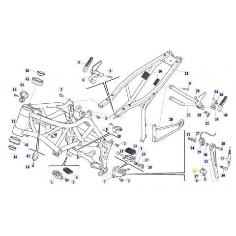 SIDE STAND SUPPORT RUBBER