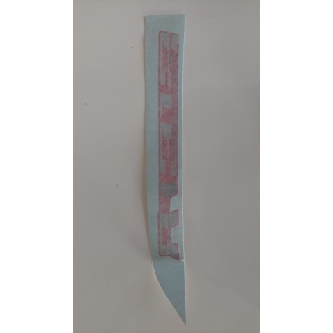 EMBLEM, SEAT TAIL COVER, RH RR