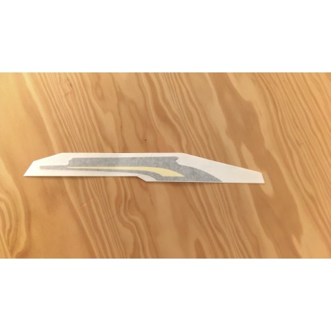 DECAL ''DRAGSTER WITH FRIEZE'' LEFT