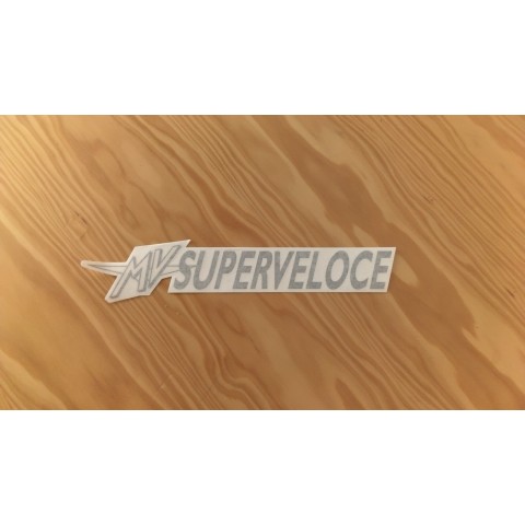 DECAL "MV SUPERVELOCE" FOR FIANC