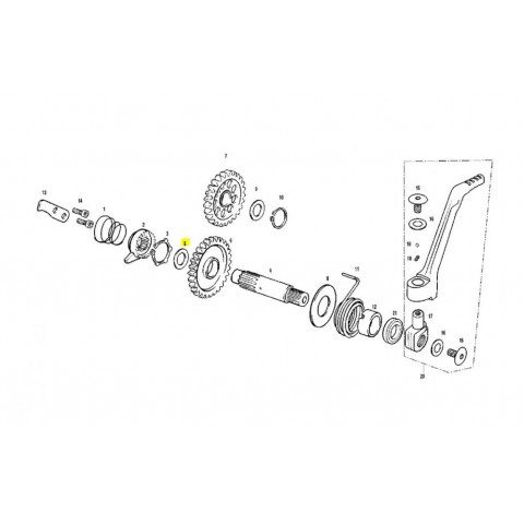 WASHER STARTER GEARS