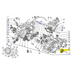 LEFT CRANKSHAFT SEAL