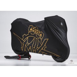 BLACK MOTORCYCLE COVER