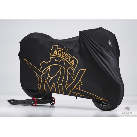 BLACK MOTORCYCLE COVER