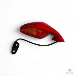 RIGHT REARVIEW MIRROR WITH INDICATOR COM